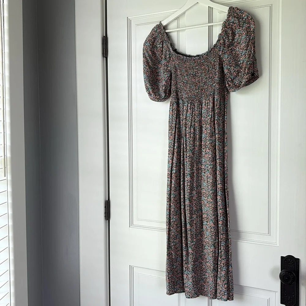 Wild Fable Target Multicolor Floral Summer Dress medium